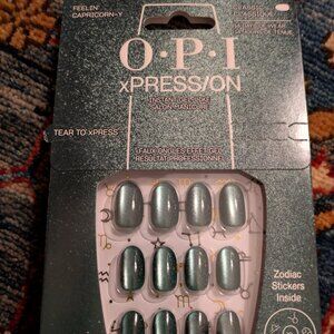 OPI XPress/On Press-On Nails Shimmery Green